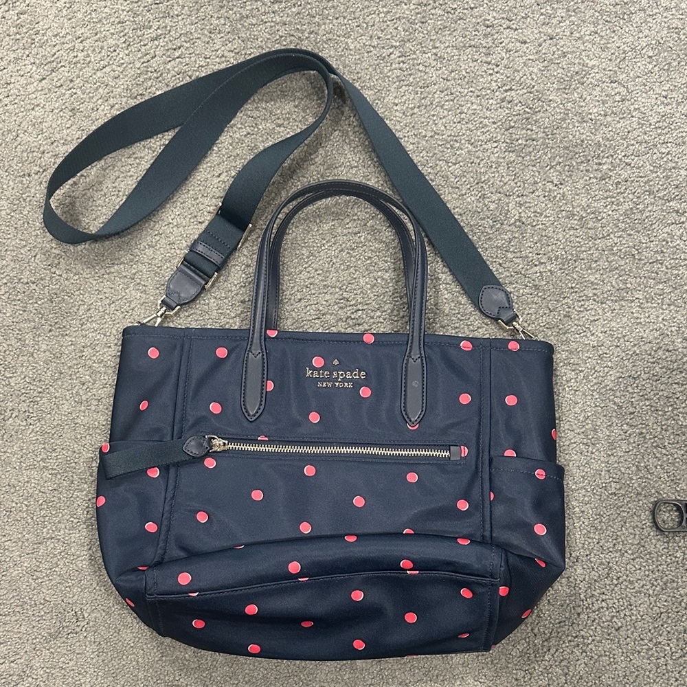 Kate Spade Navy Dot Tote Bag